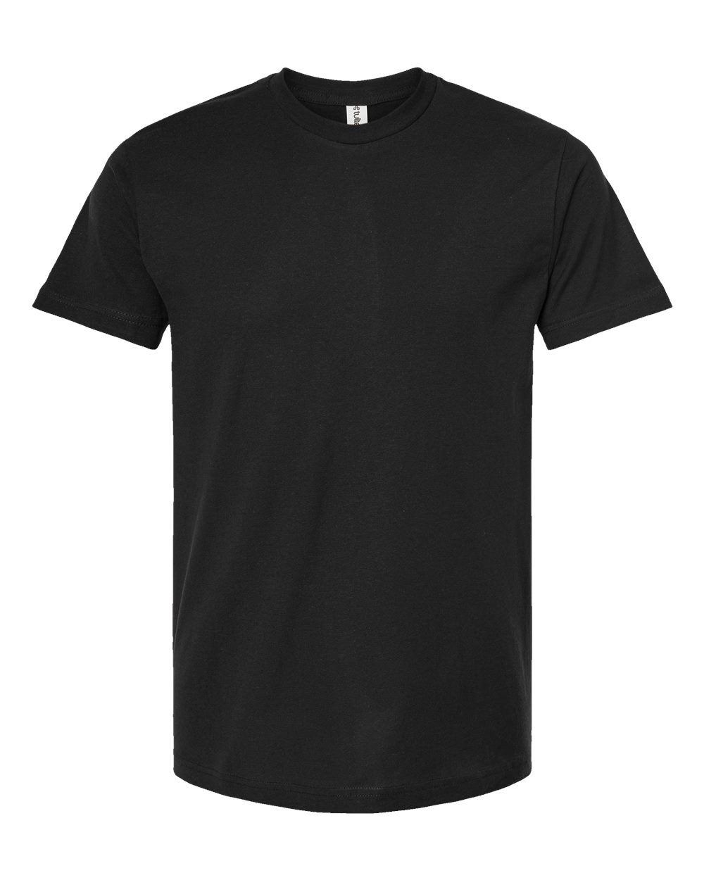 Tultex 202 Fine Jersey T-Shirt – Black