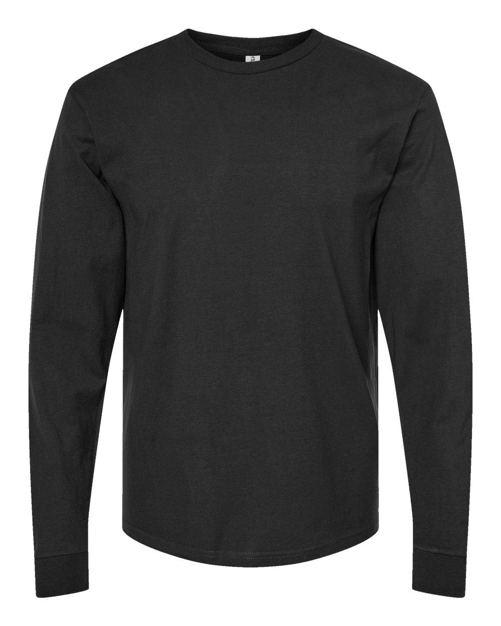 Tultex 291 Heavyweight Jersey Long Sleeve T-Shirt – Black