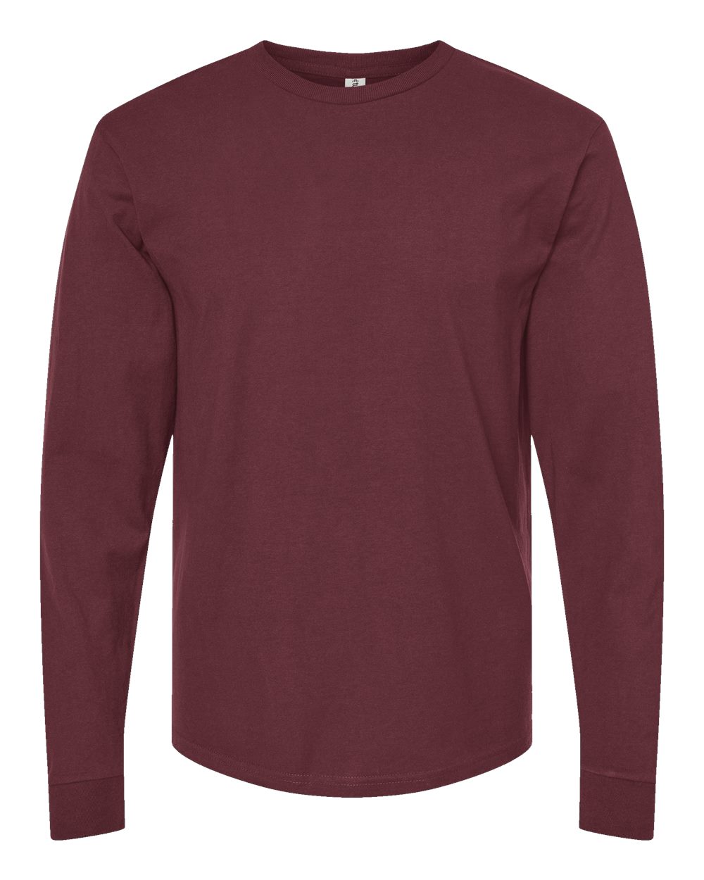 Tultex 291 Heavyweight Jersey Long Sleeve T-Shirt – Burgundy