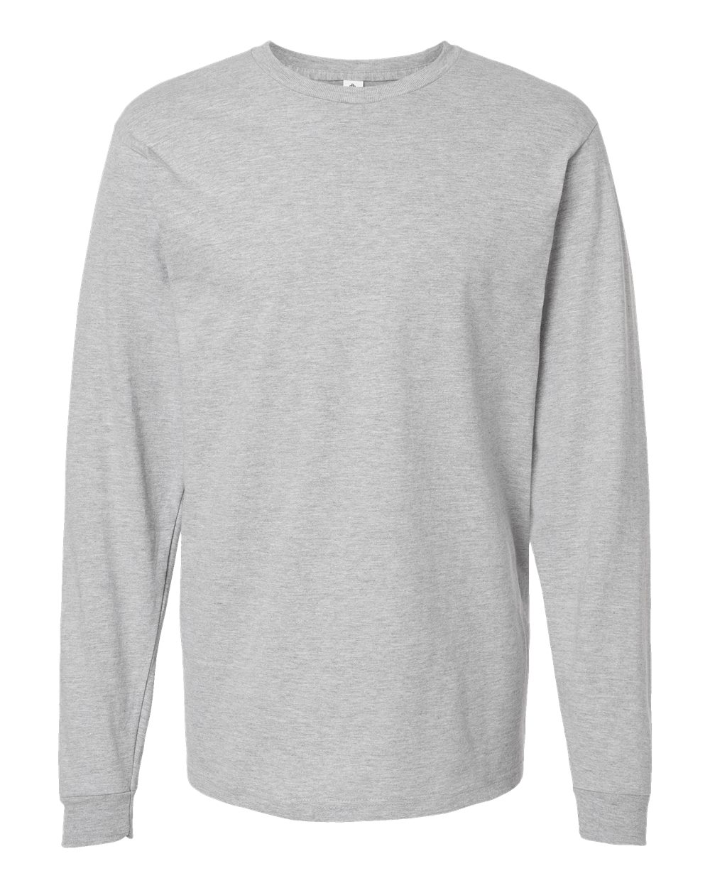 Tultex 291 Heavyweight Jersey Long Sleeve T-Shirt – Heather Grey