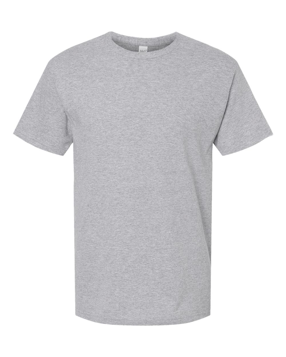 M&O 4800 Gold Soft Touch T-Shirt – Athletic Grey