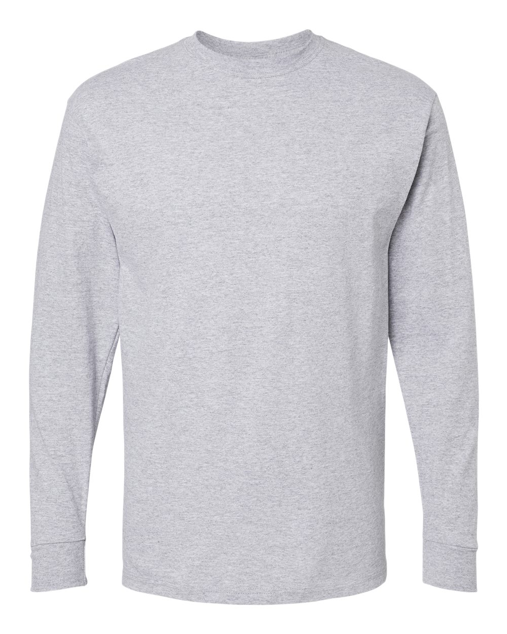 M&O 4820 Gold Soft Touch Long Sleeve T-Shirt – Athletic Grey