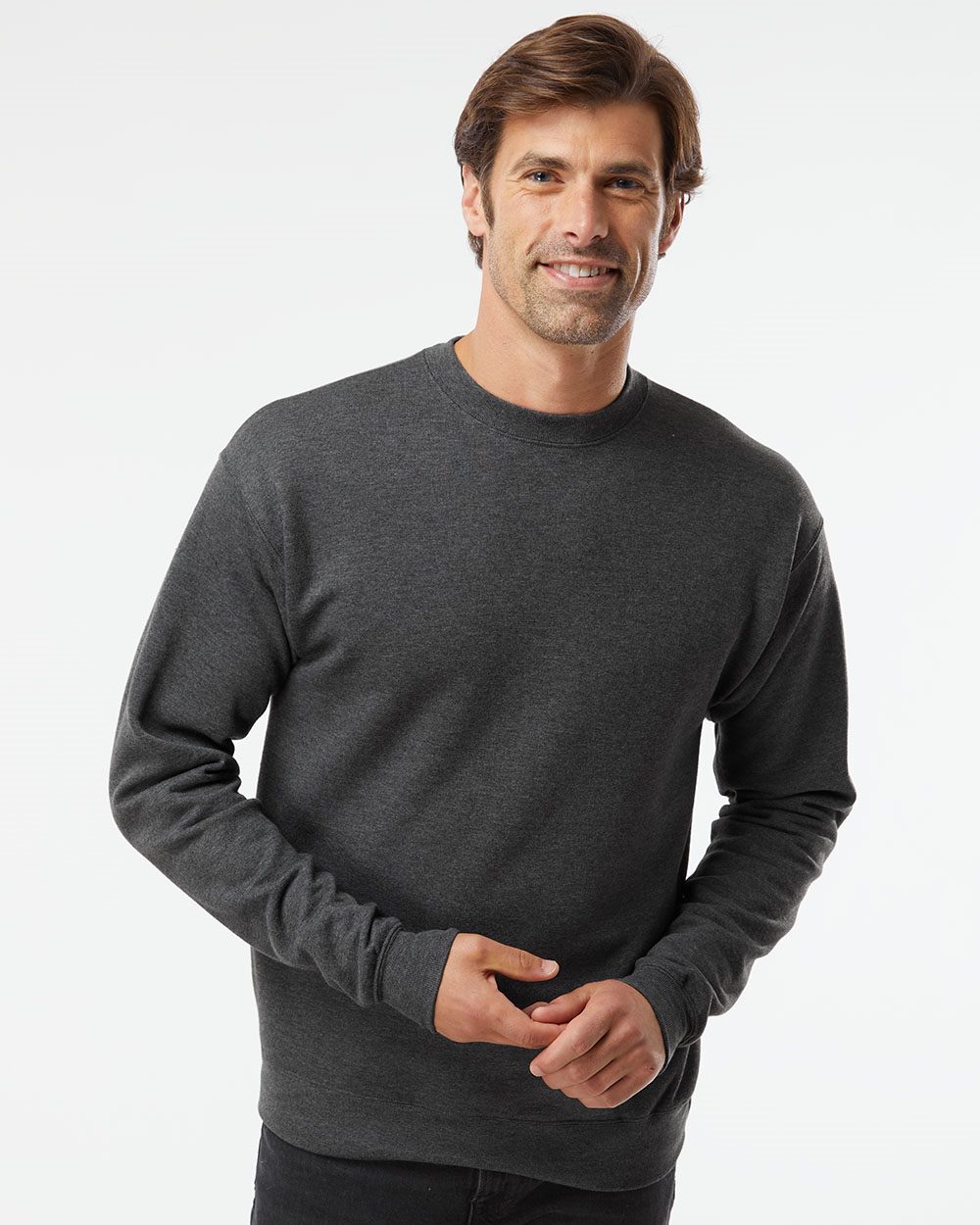 Hanes RS160 Perfect Sweats Crewneck Sweatshirt