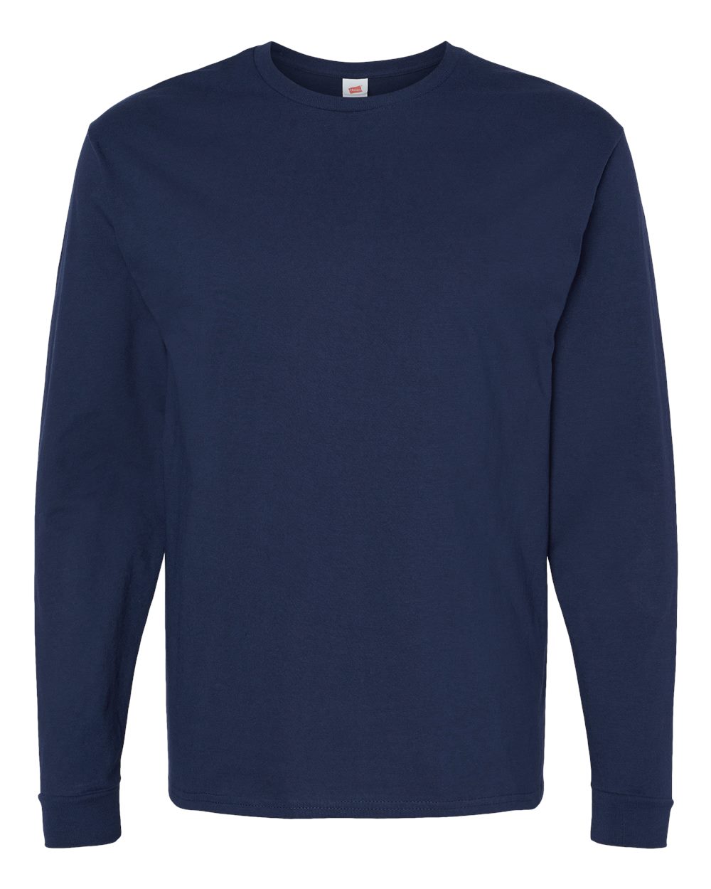 Hanes 5286 Essential-T Long Sleeve T-Shirt – Athletic Navy