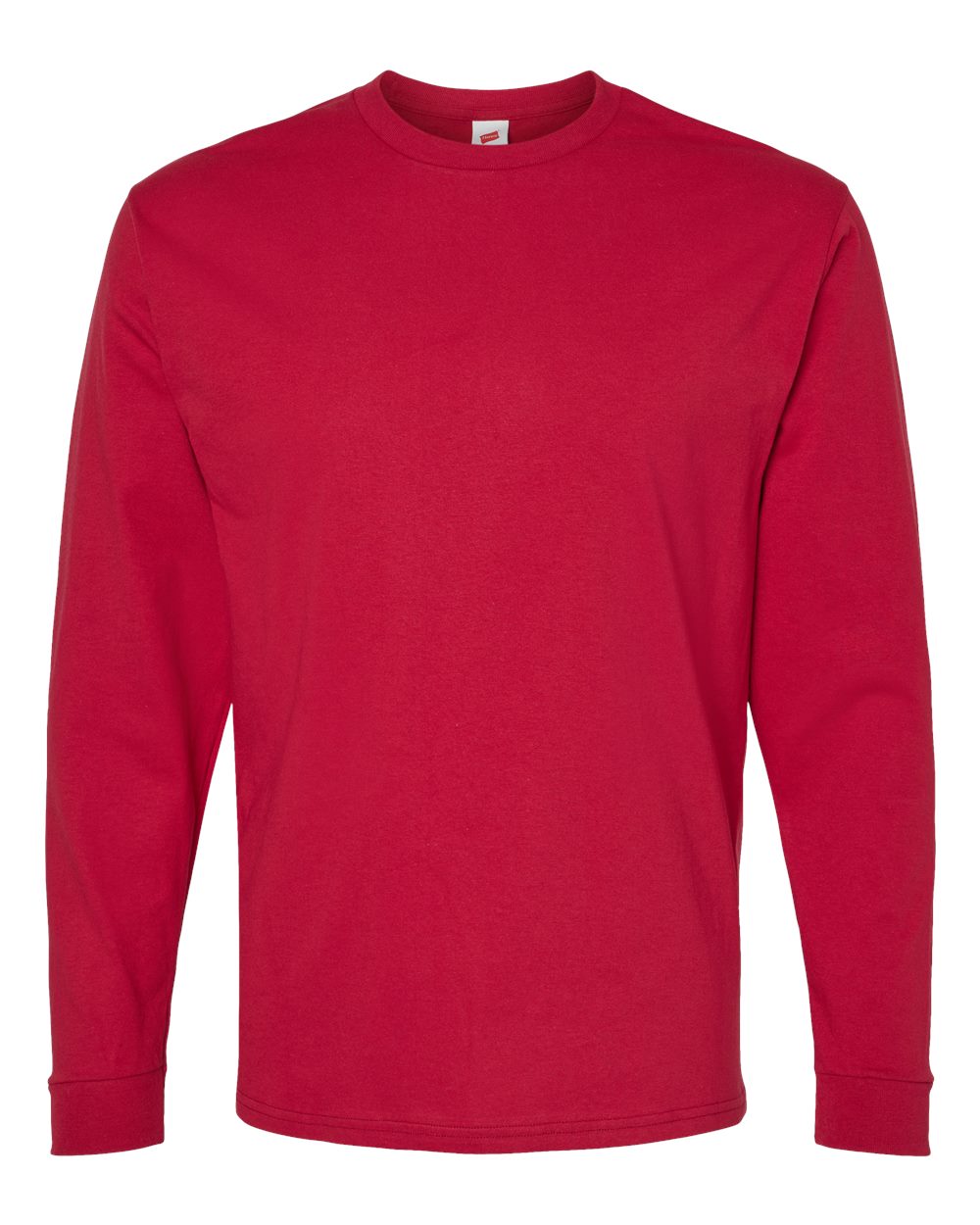 Hanes 5286 Essential-T Long Sleeve T-Shirt – Athletic Crimson
