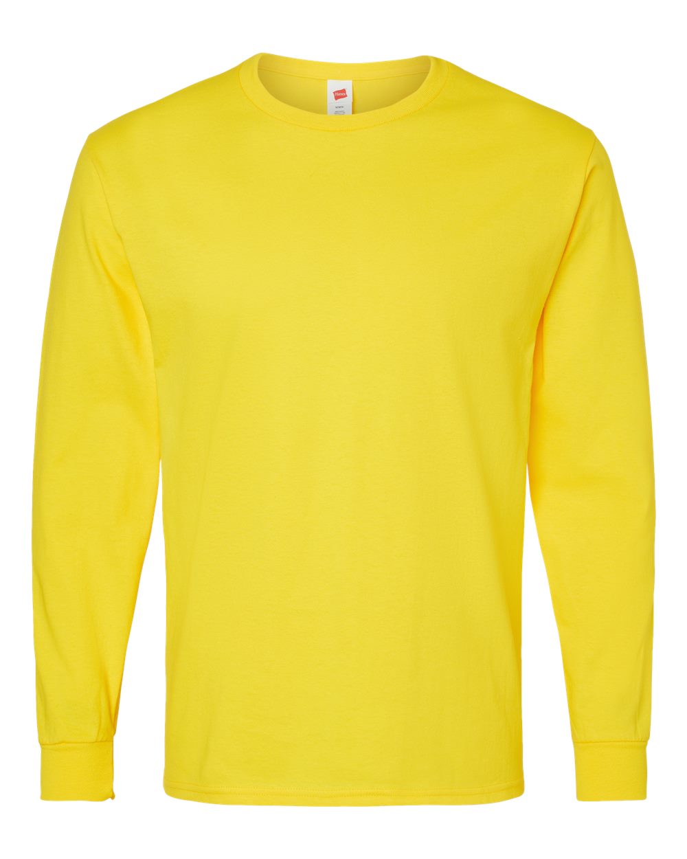 Hanes 5286 Essential-T Long Sleeve T-Shirt – Athletic Yellow