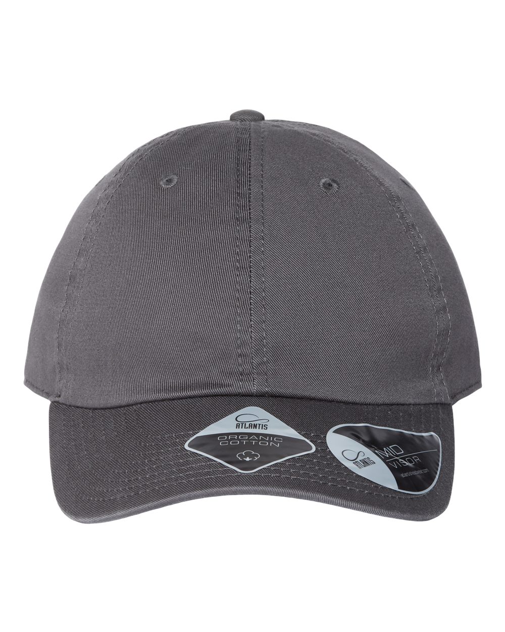 Atlantis Headwear FRASER Sustainable Dad Hat – Dark Grey