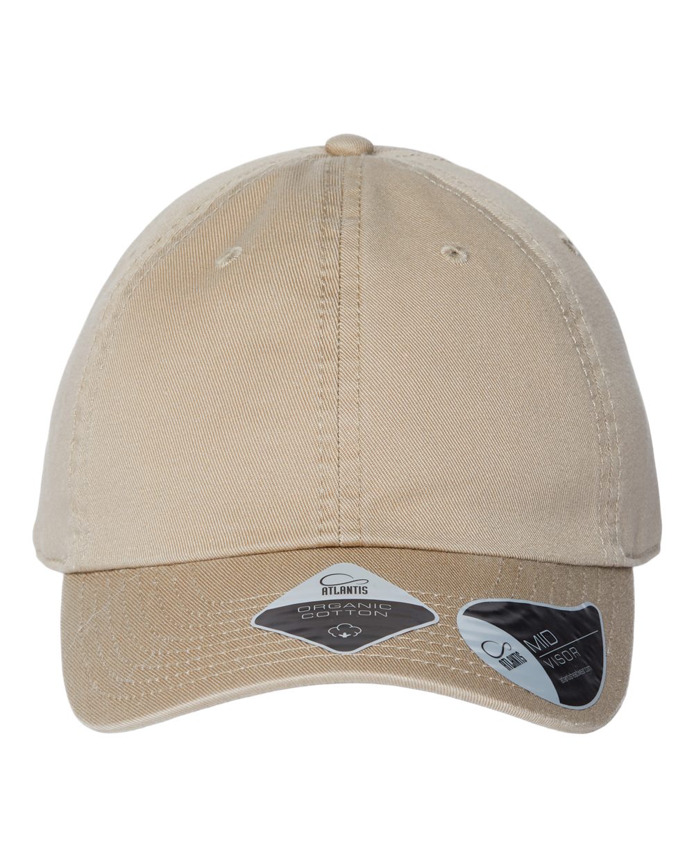 Atlantis Headwear FRASER Sustainable Dad Hat – Khaki