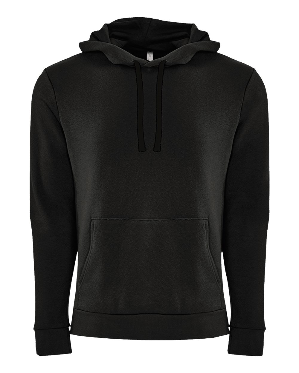Next Level 9303 Santa Barbara Hoodie Sweatshirt – Black/ Black