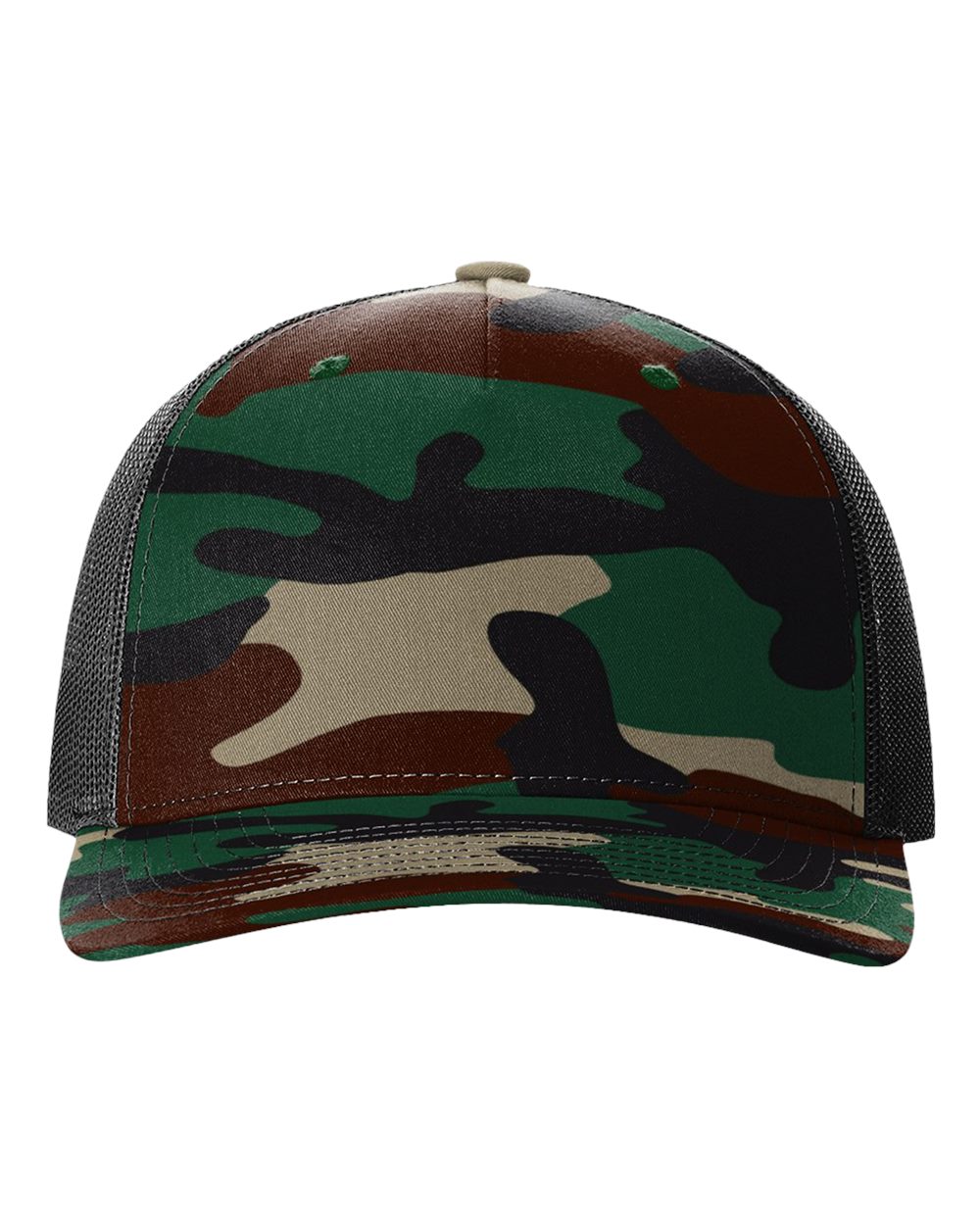 Richardson 112PFP Camo Five-Panel Trucker Hat – Custom Embroidered