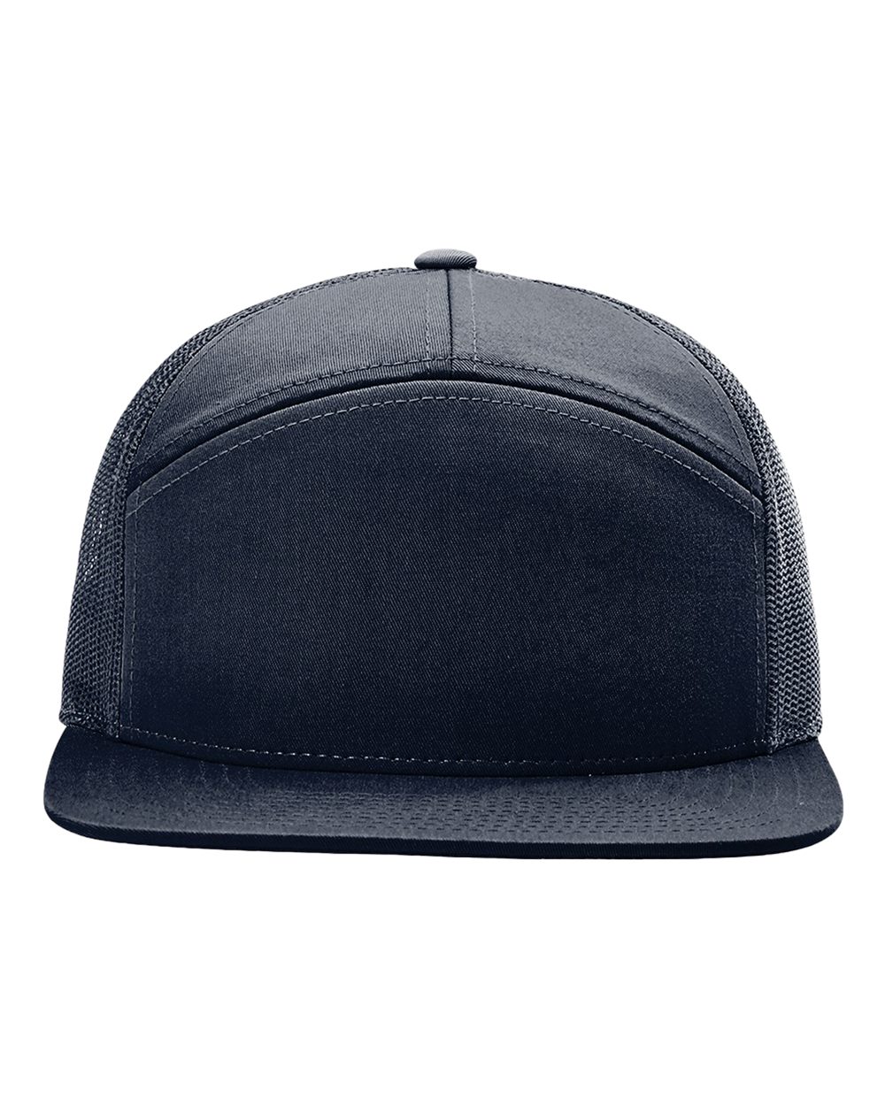 Richardson 168 Seven-Panel Trucker Hat – Navy