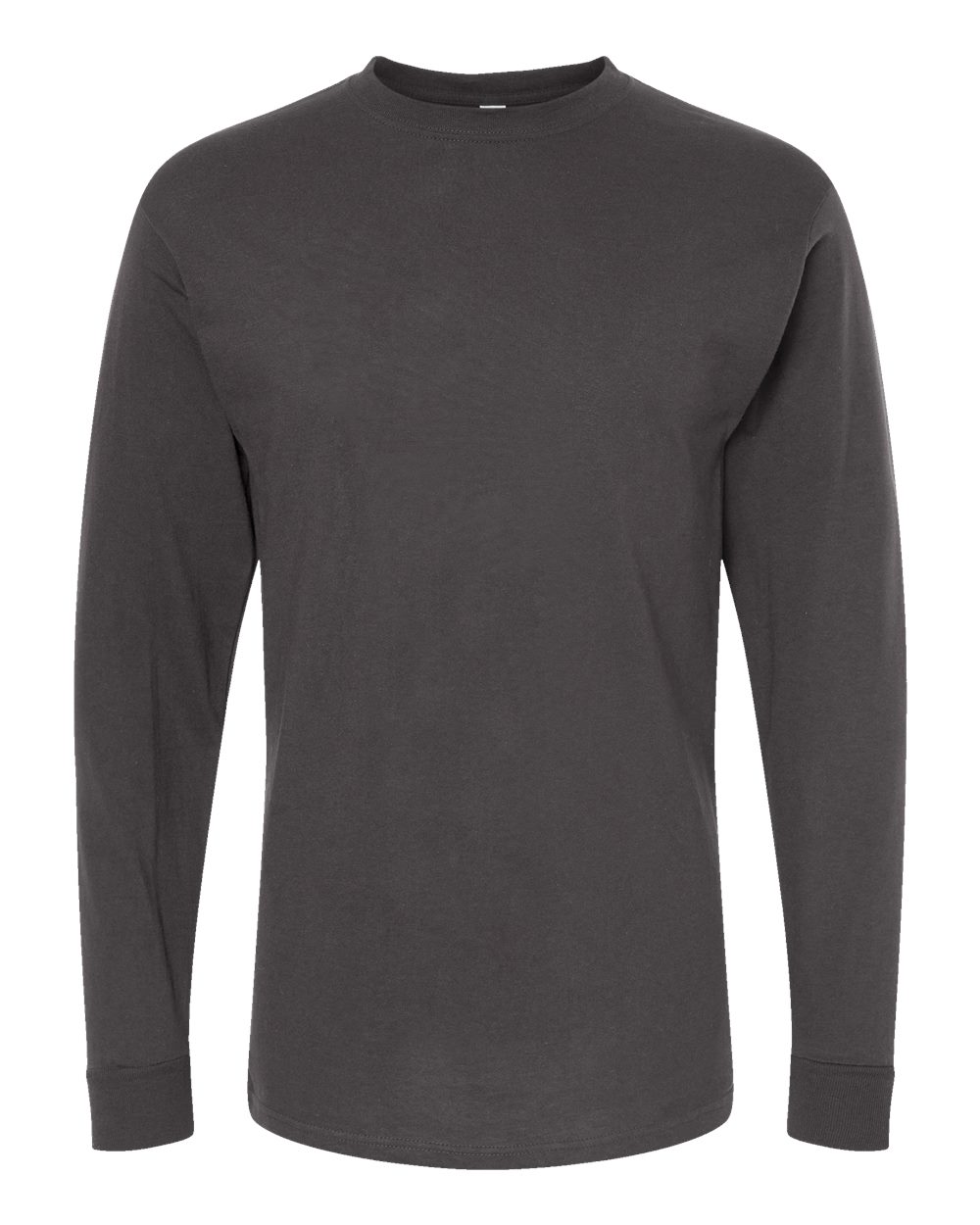 M&O 4820 Gold Soft Touch Long Sleeve T-Shirt – Charcoal