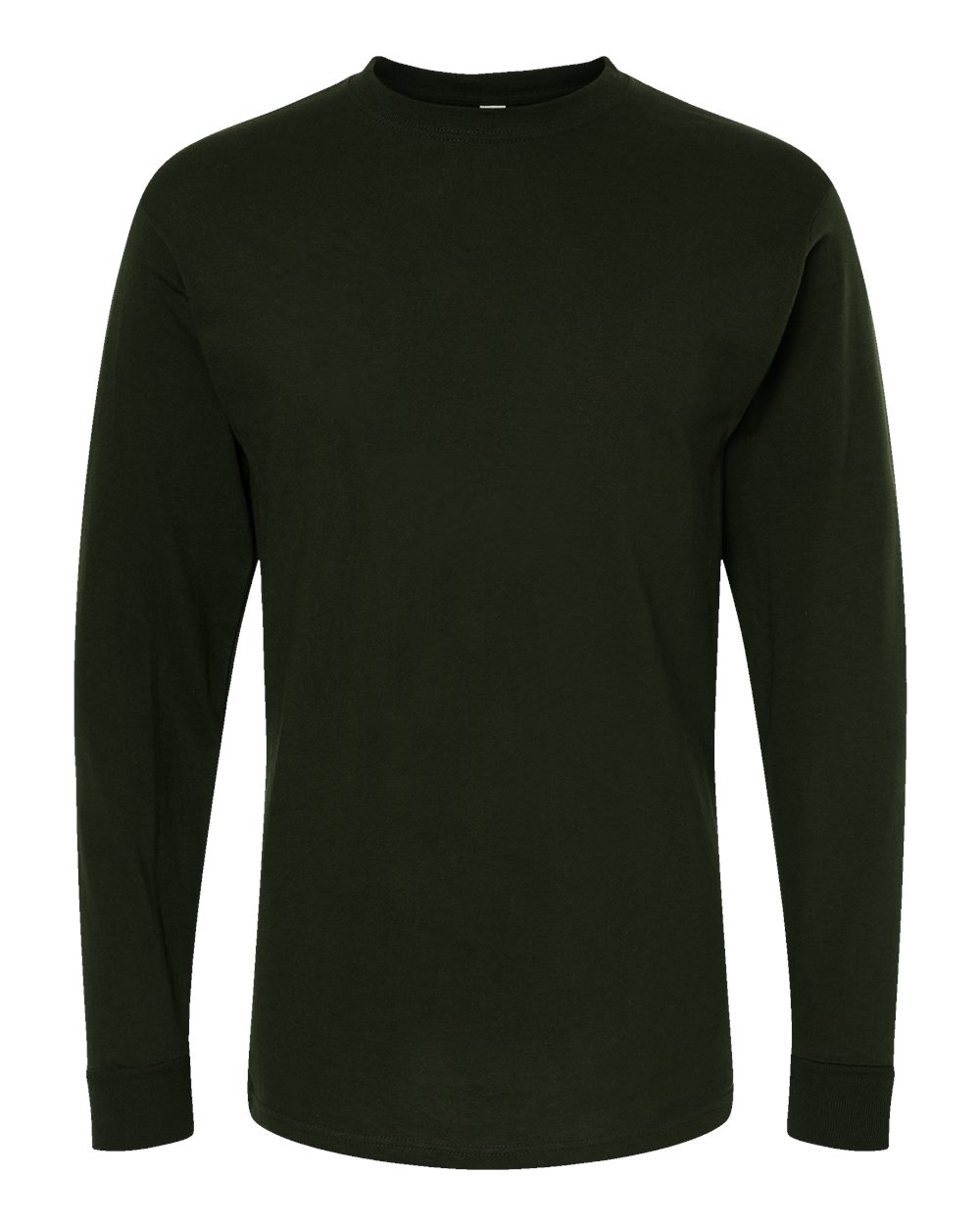 M&O 4820 Gold Soft Touch Long Sleeve T-Shirt – Forest Green