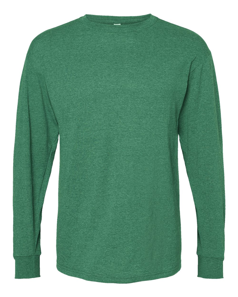 M&O 4820 Gold Soft Touch Long Sleeve T-Shirt – Heather Kelly Green