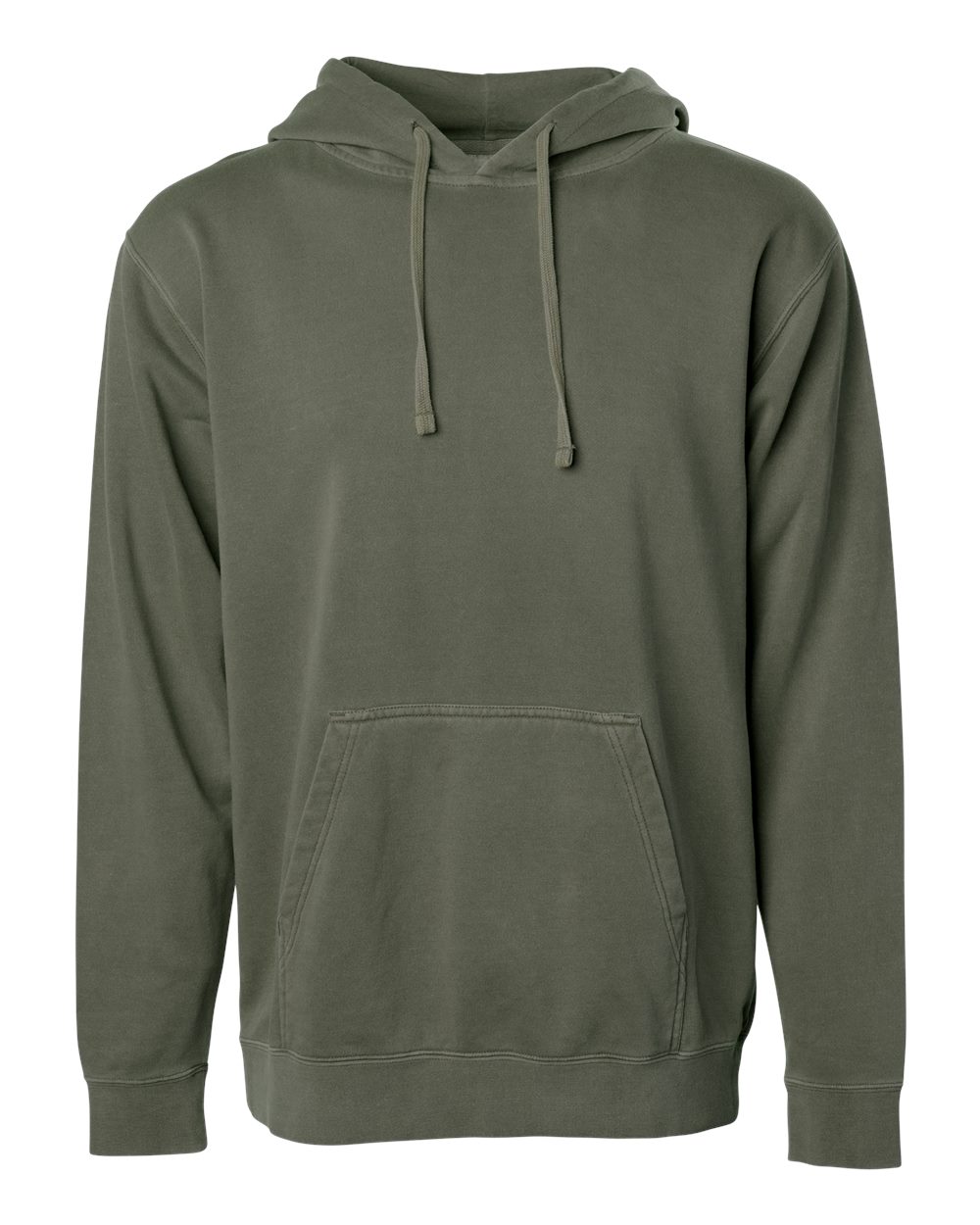 Independent Trading Co. PRM4500 Midweight Pigment-Dyed Hooded Sweatshirt – Pigment Army