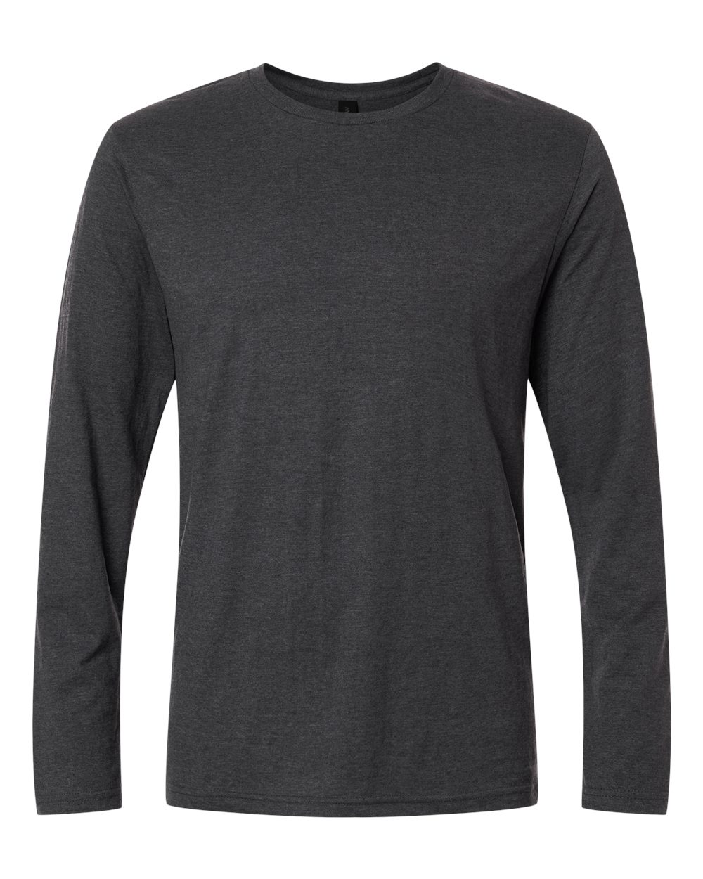 Gildan 64400 Softstyle Long Sleeve T-Shirt – Heather Dark Grey
