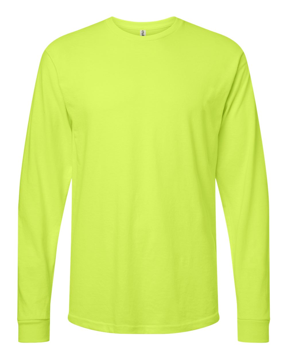 Tultex 291 Heavyweight Jersey Long Sleeve T-Shirt – Safety Green
