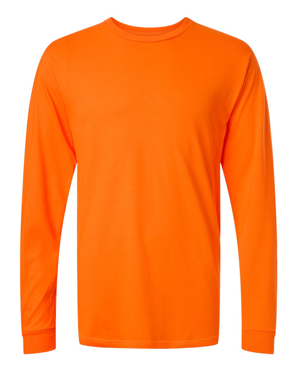 Tultex 291 Heavyweight Jersey Long Sleeve T-Shirt – Safety Orange