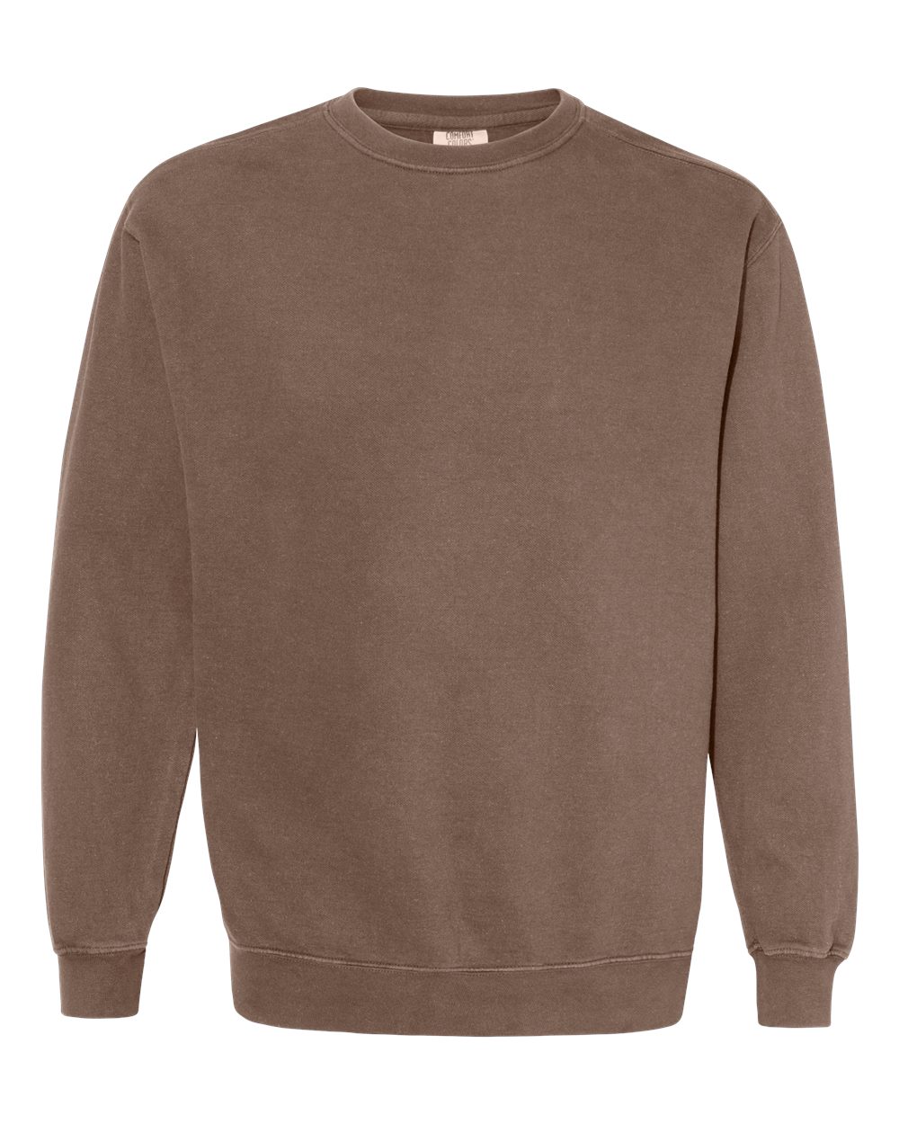 Comfort Colors 1566 Garment-Dyed Crewneck Sweatshirt – Espresso