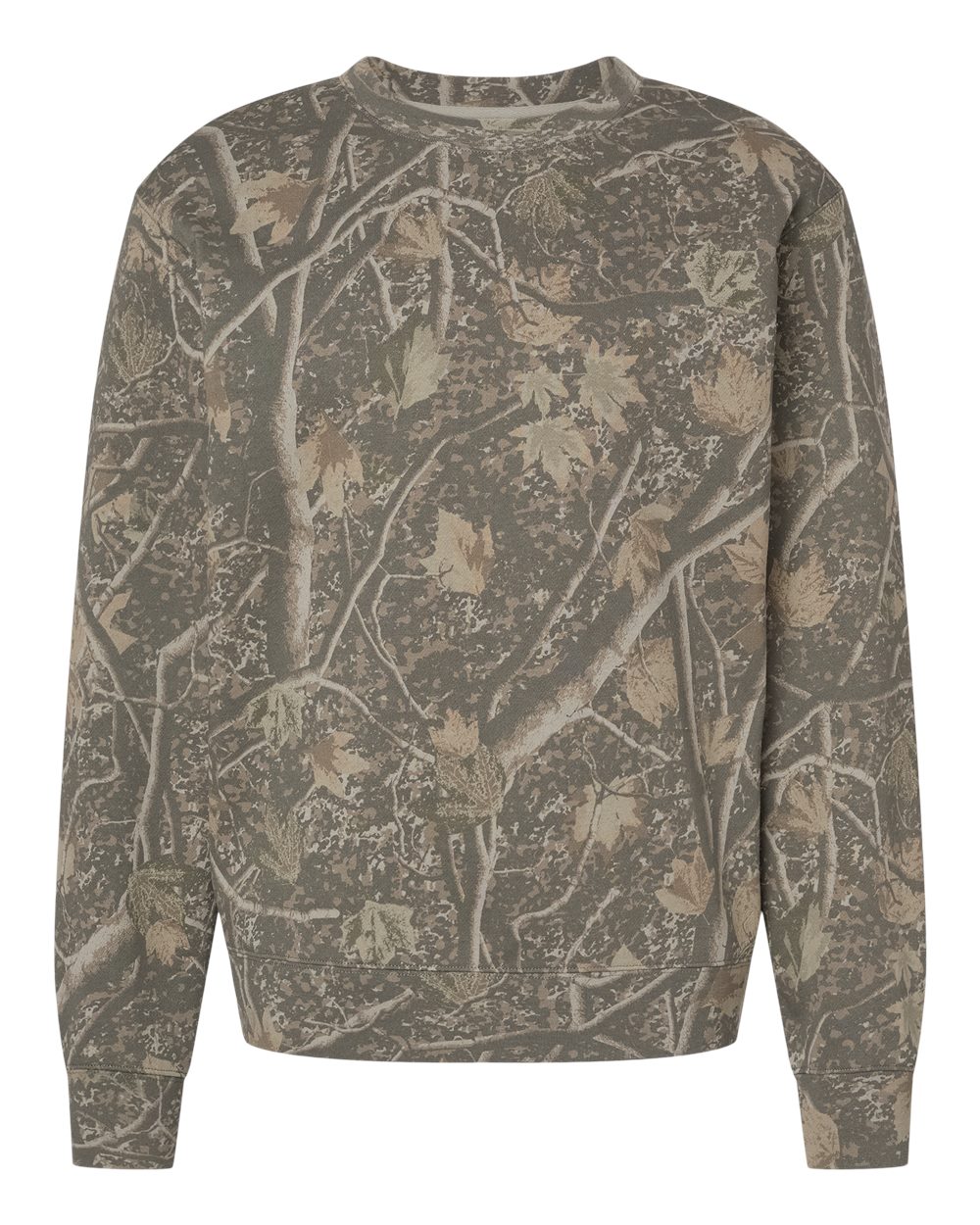 Independent Trading Co. SS3000 Midweight Crewneck Sweatshirt – Deadwood Tree Camo