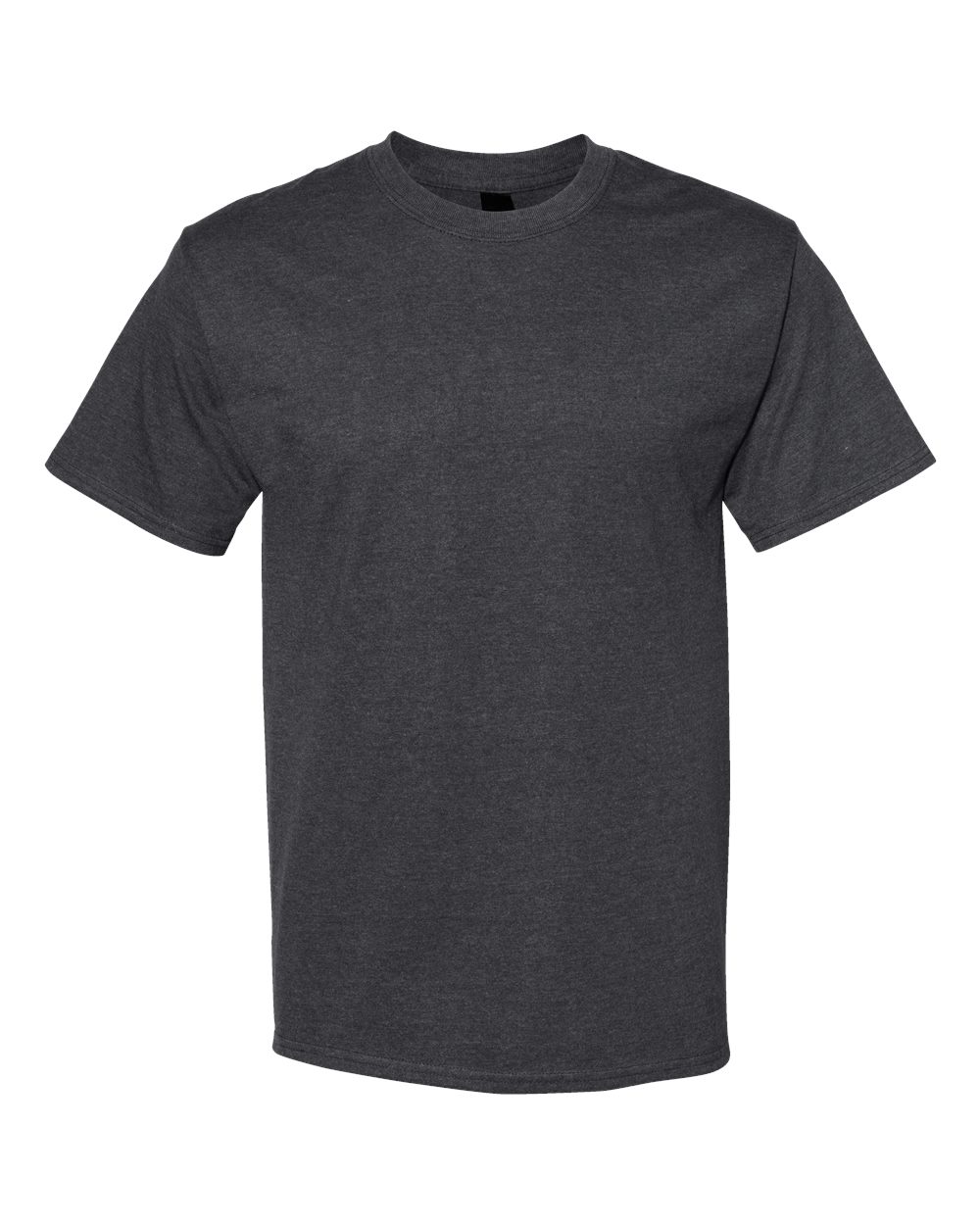 Hanes 5180 Beefy-T T-Shirt – Charcoal Heather