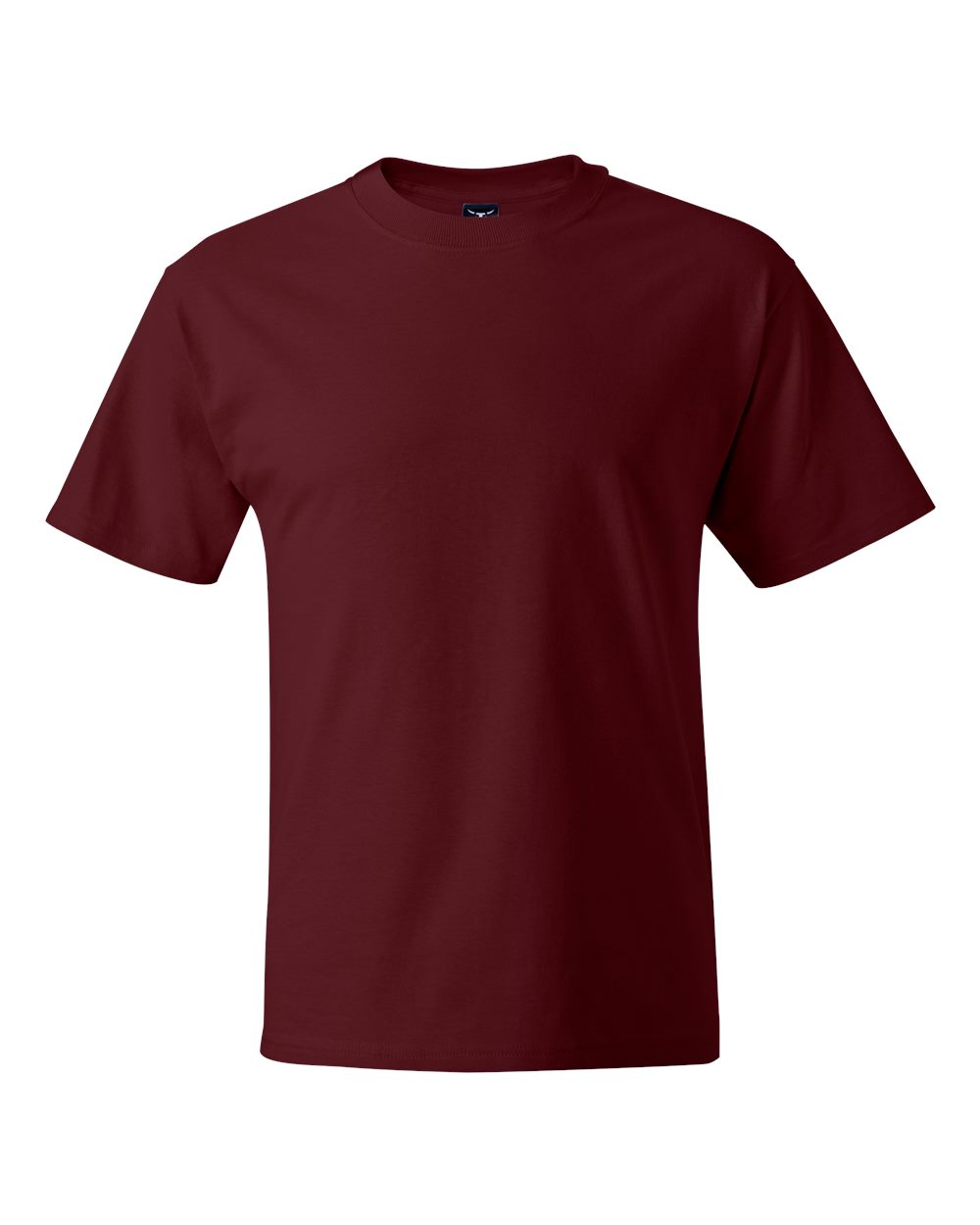 Hanes 5180 Beefy-T T-Shirt – Maroon