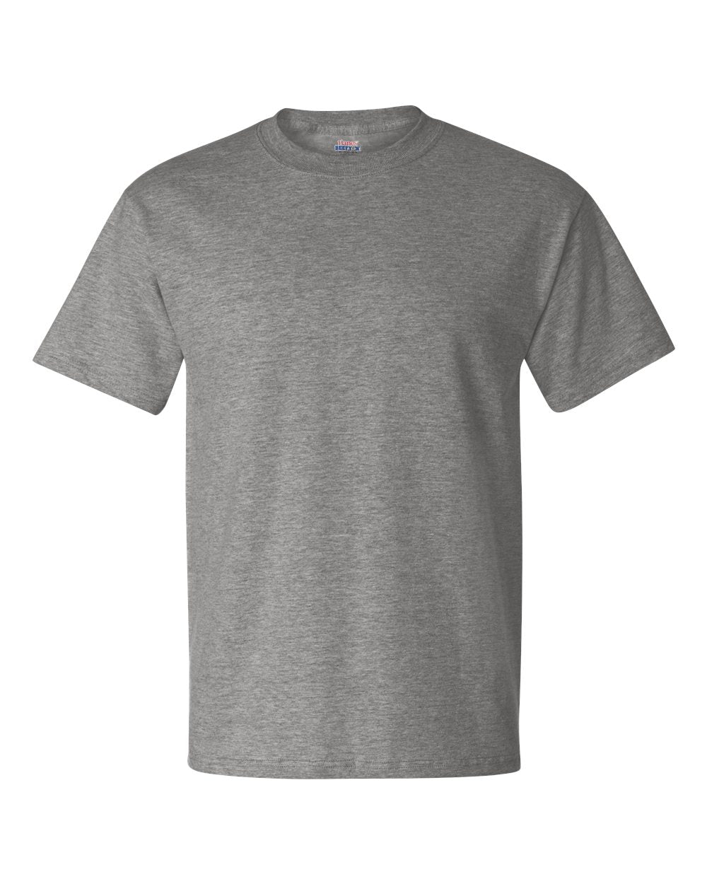 Hanes 5180 Beefy-T T-Shirt – Oxford Grey