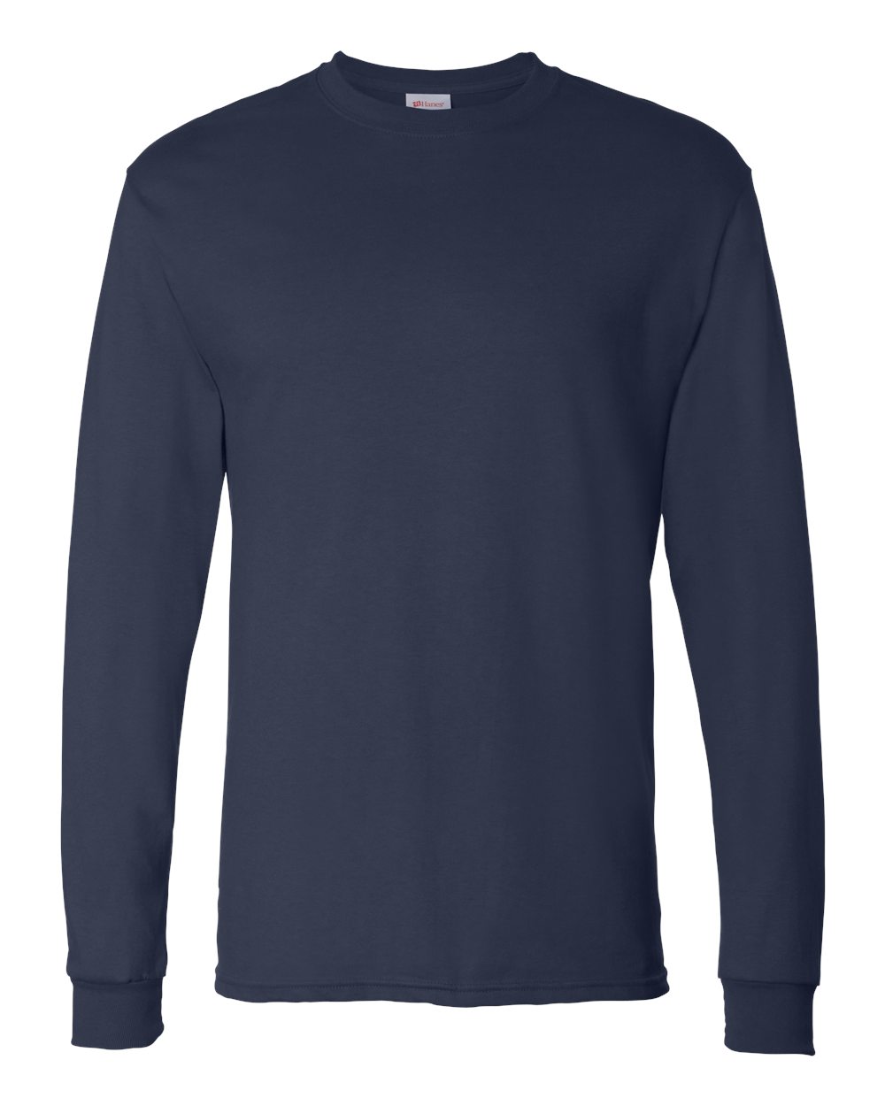 Hanes 5286 Essential-T Long Sleeve T-Shirt – Navy