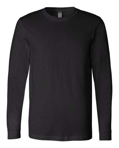 BELLA+CANVAS 3501 Jersey Long Sleeve Tee – Custom Embroidered