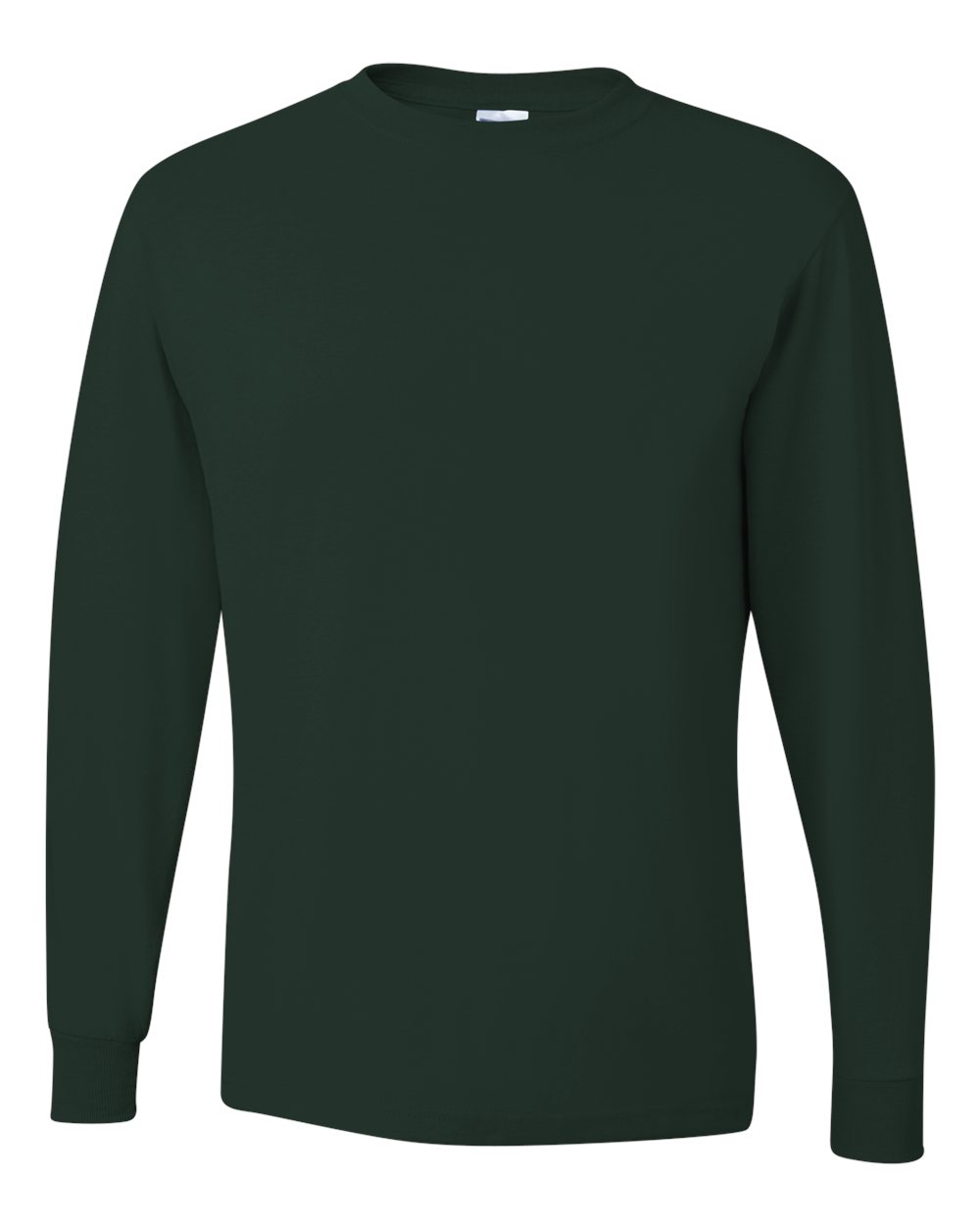 JERZEES 29LSR Dri-Power Long Sleeve 50/50 T-Shirt – Forest Green