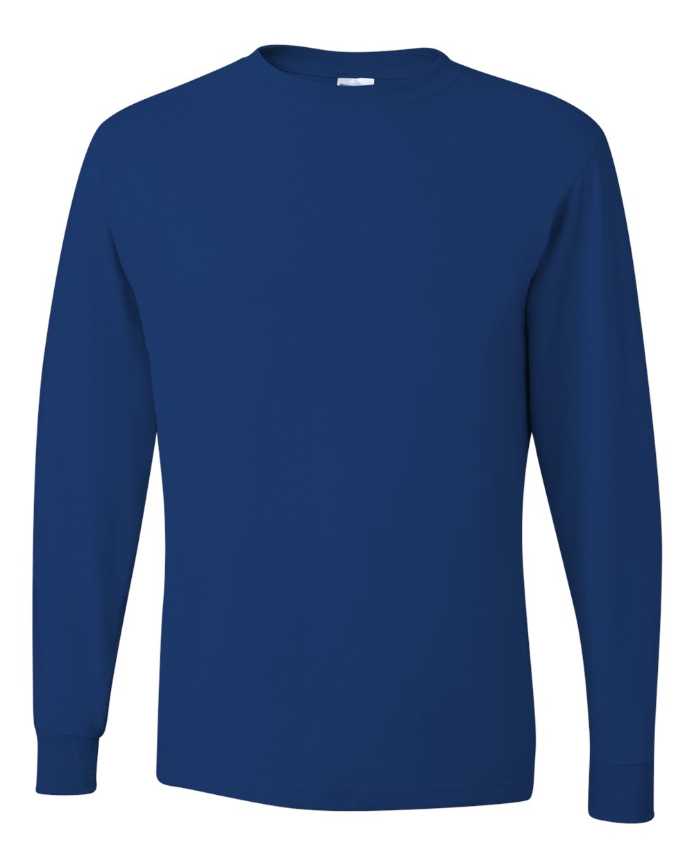 JERZEES 29LSR Dri-Power Long Sleeve 50/50 T-Shirt – Royal