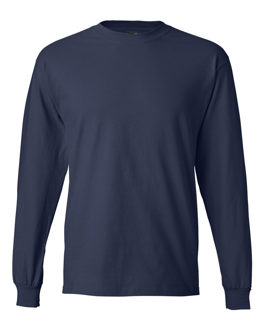 Hanes 5186 Beefy-T Long Sleeve T-Shirt – Navy