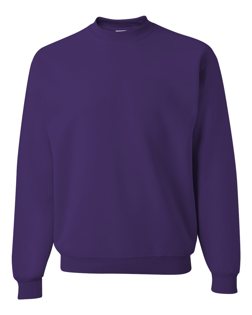 JERZEES 562MR NuBlend Crewneck Sweatshirt – Deep Purple