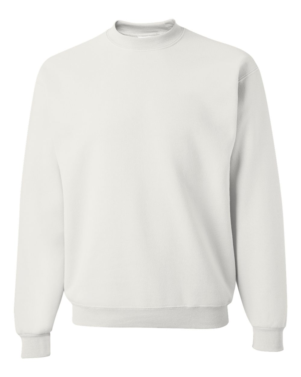 JERZEES 562MR NuBlend Crewneck Sweatshirt – White