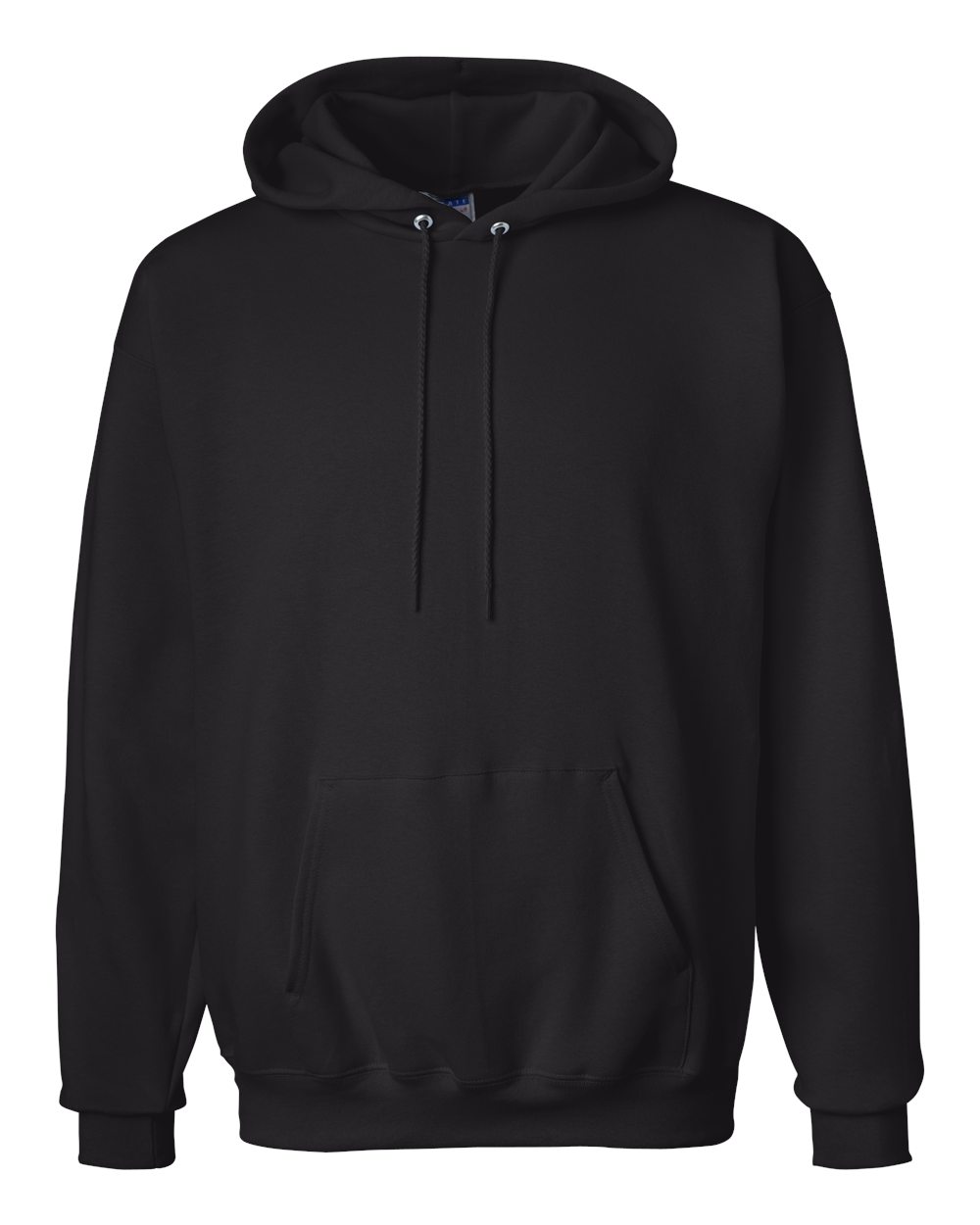 Hanes F170 Ultimate Cotton Hooded Sweatshirt – Black