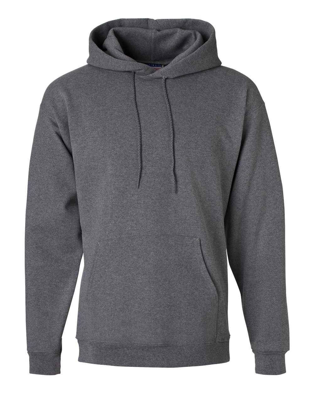 Hanes F170 Ultimate Cotton Hooded Sweatshirt – Charcoal Heather