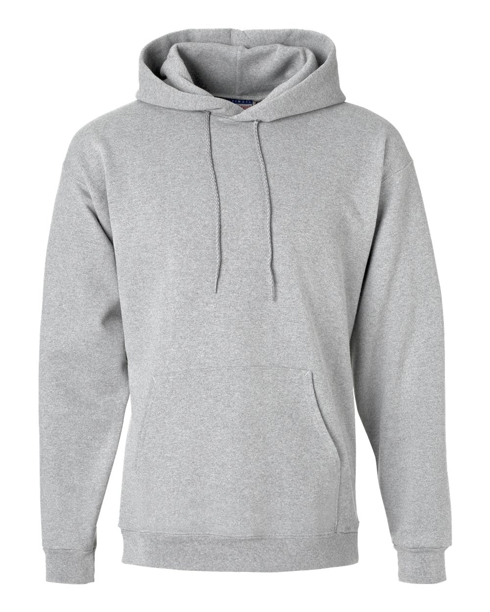 Hanes F170 Ultimate Cotton Hooded Sweatshirt – Light Steel