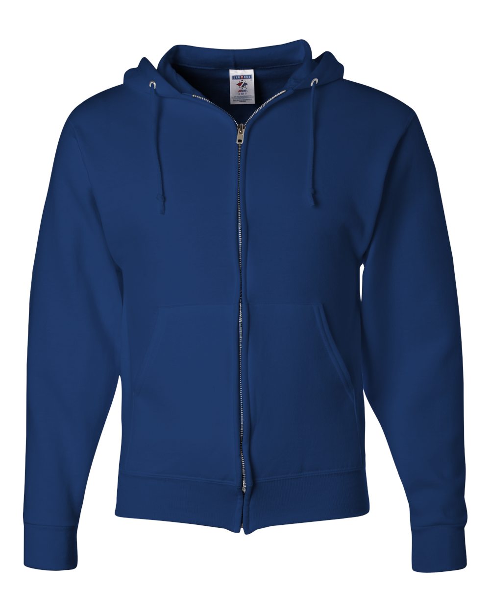 JERZEES 993MR NuBlend Full-Zip Hooded Sweatshirt – Royal