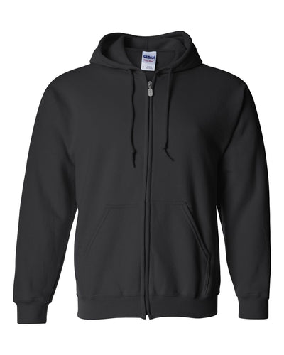 Gildan 18600 Heavy Blend Full-Zip Hooded Sweatshirt – Custom Embroidered