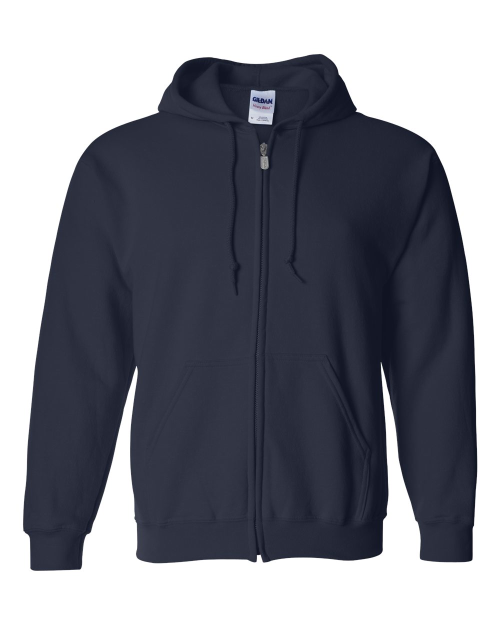 Gildan 18600 Heavy Blend Full-Zip Hooded Sweatshirt – Custom Embroidered