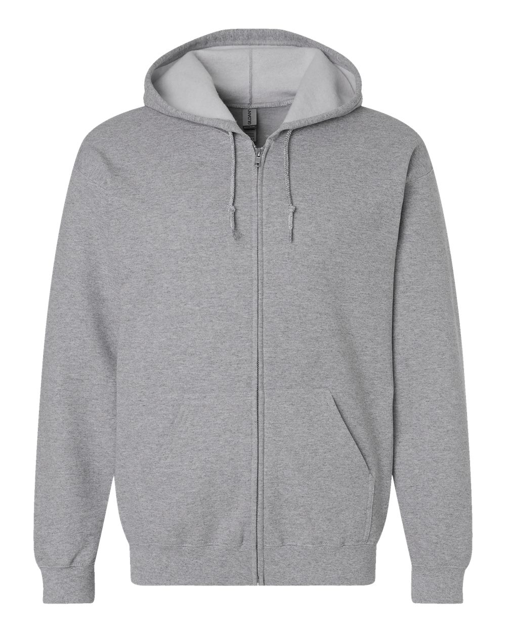 Gildan 18600 Heavy Blend Full-Zip Hooded Sweatshirt – Custom Embroidered