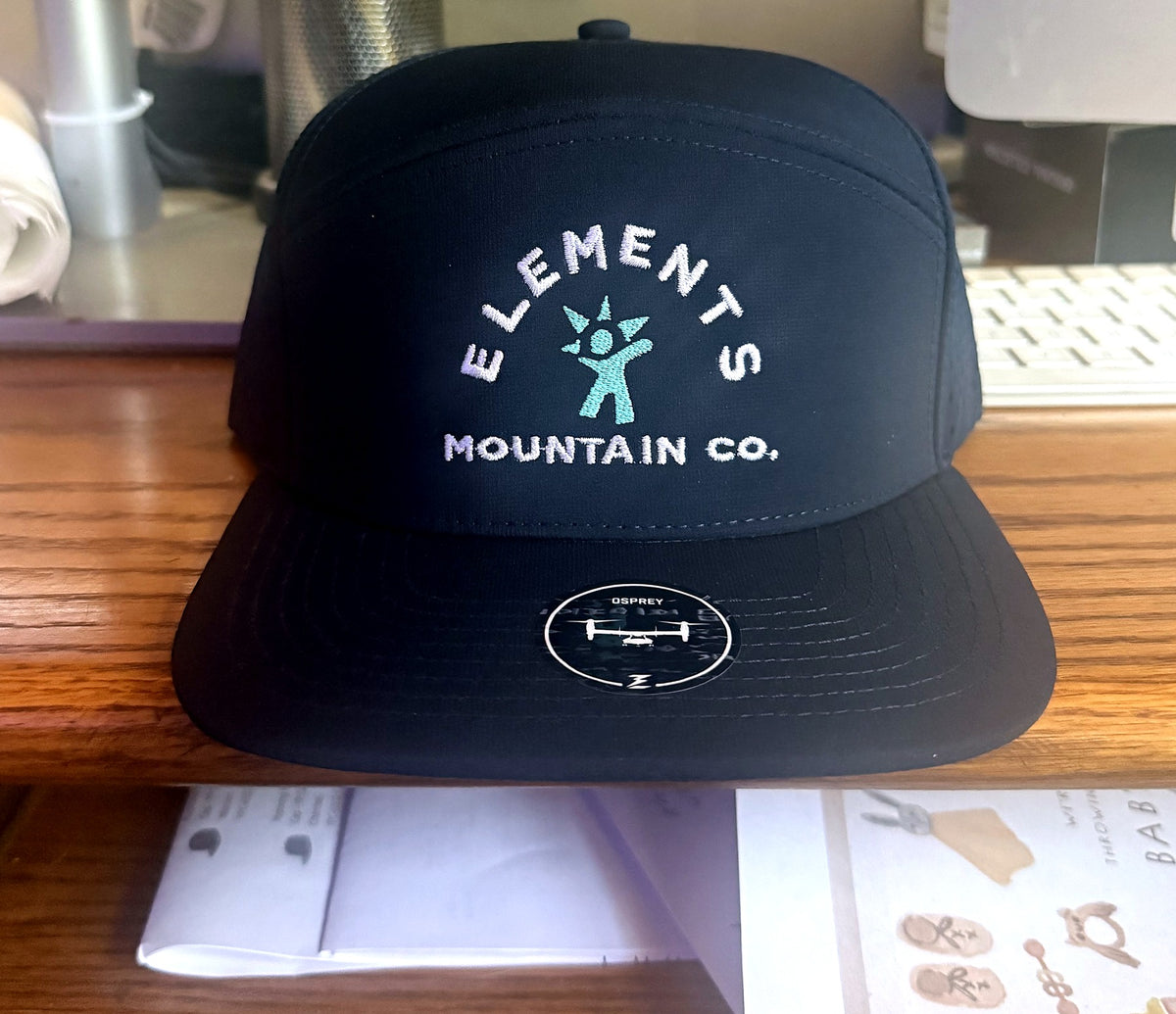 Elements Mountain Co. custom embroidered hat