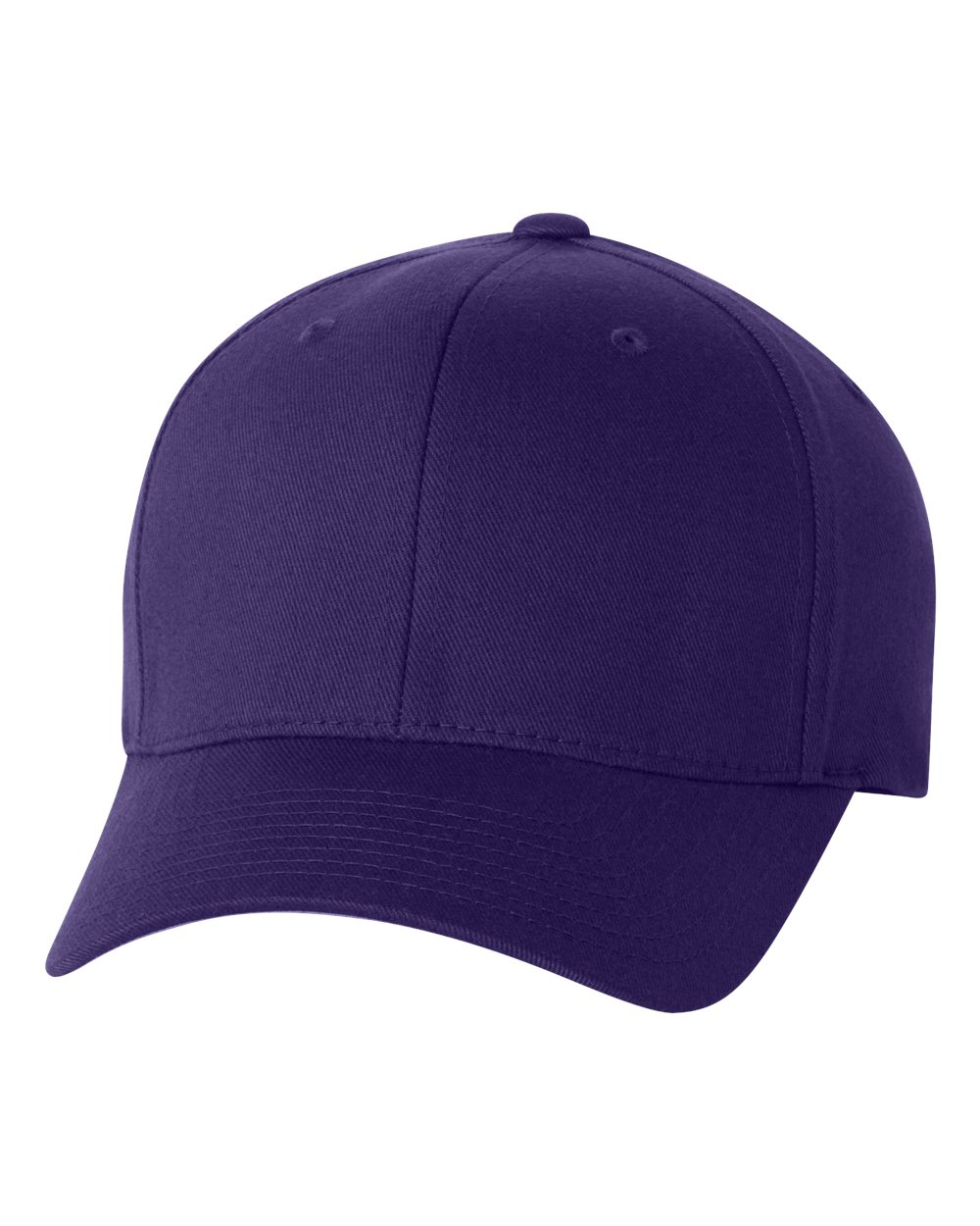 Flexfit 6277 Wooly Combed Fitted Cap – Purple