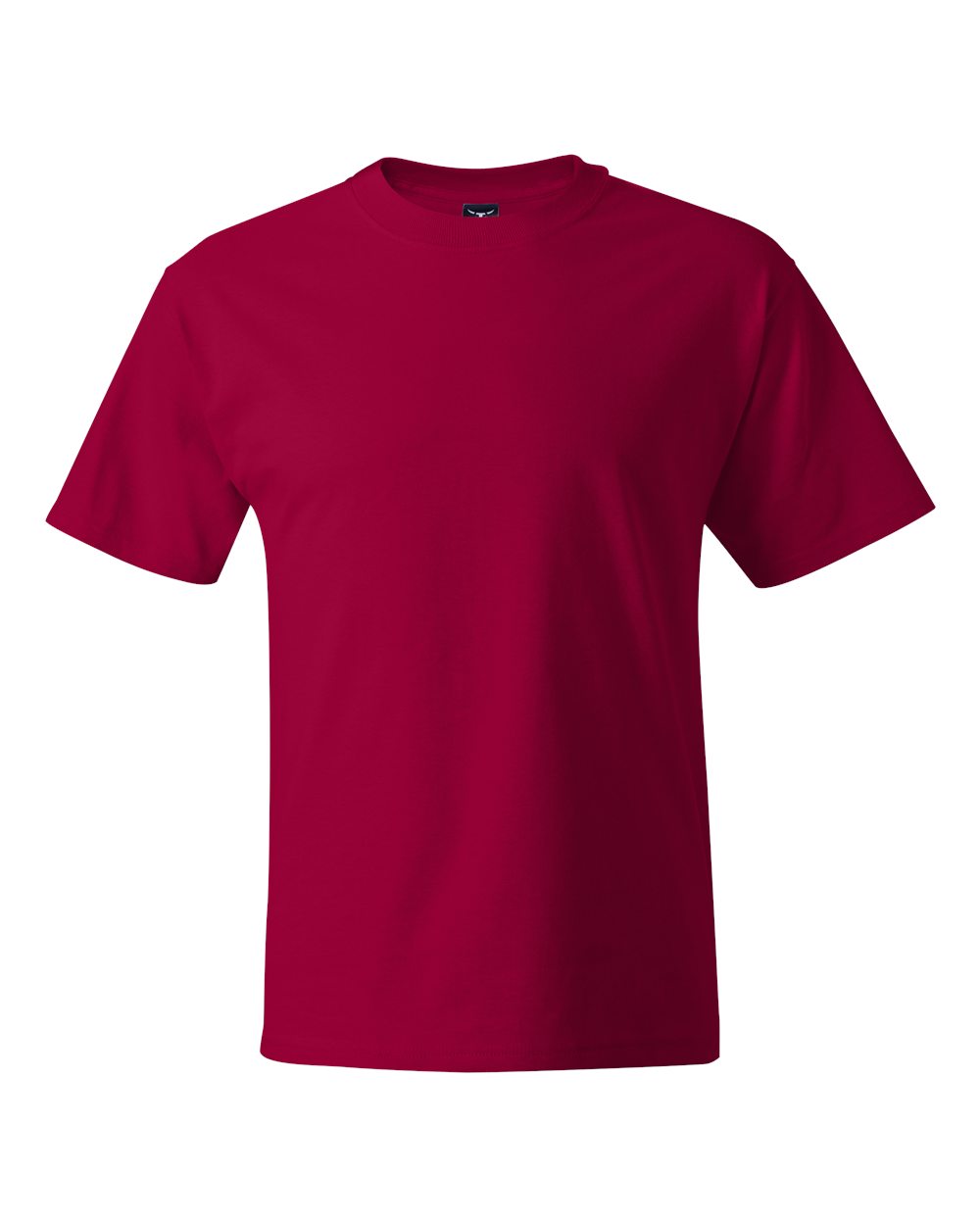 Hanes 5180 Beefy-T T-Shirt – Deep Red