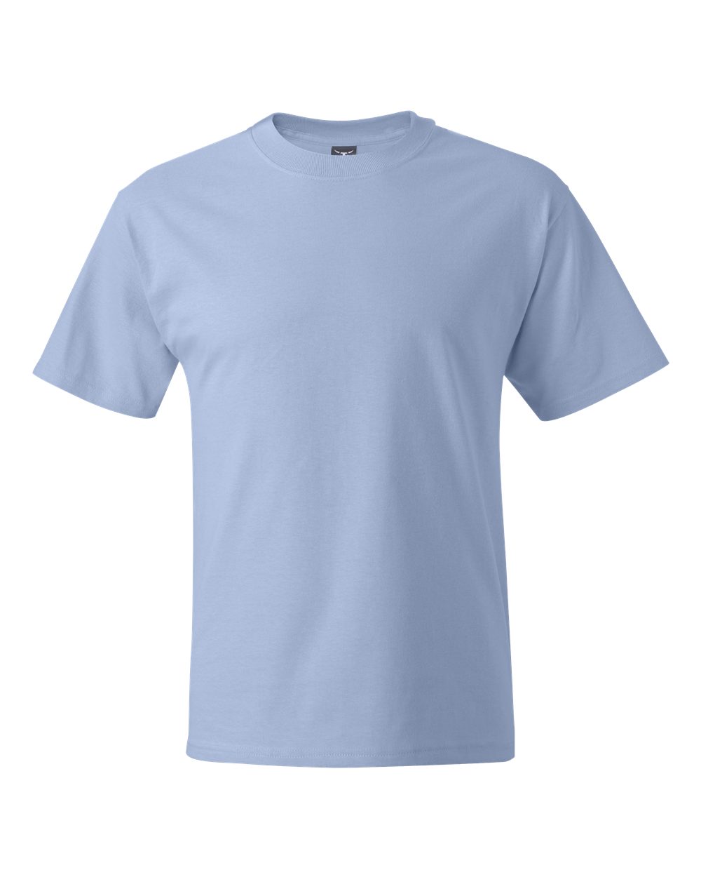 Hanes 5180 Beefy-T T-Shirt – Light Blue