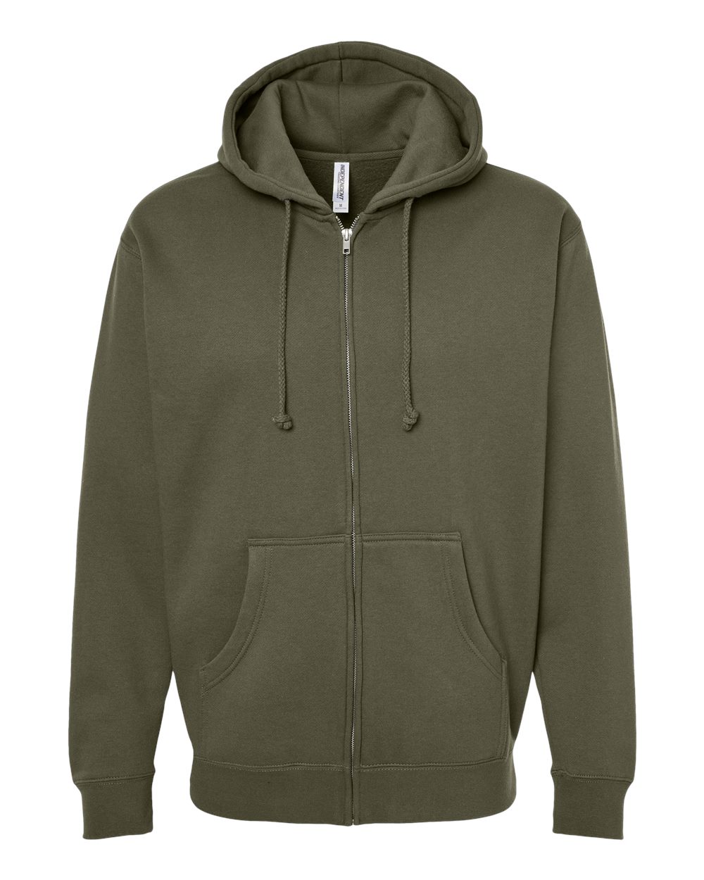 Independent Trading IND4000Z Heavyweight Full-Zip Hoodie – Custom Embroidered