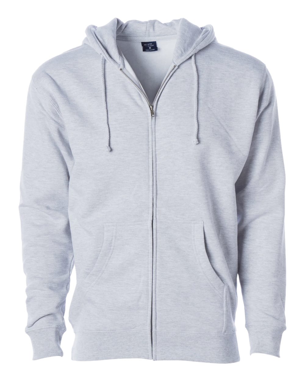Independent Trading IND4000Z Heavyweight Full-Zip Hoodie – Custom Embroidered