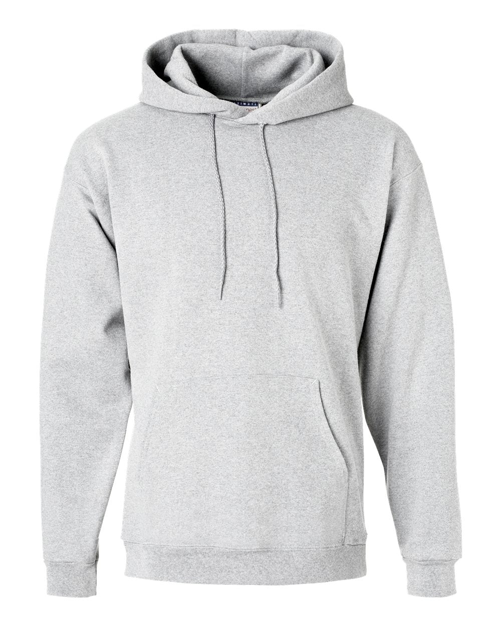 Hanes F170 Ultimate Cotton Hooded Sweatshirt – Ash