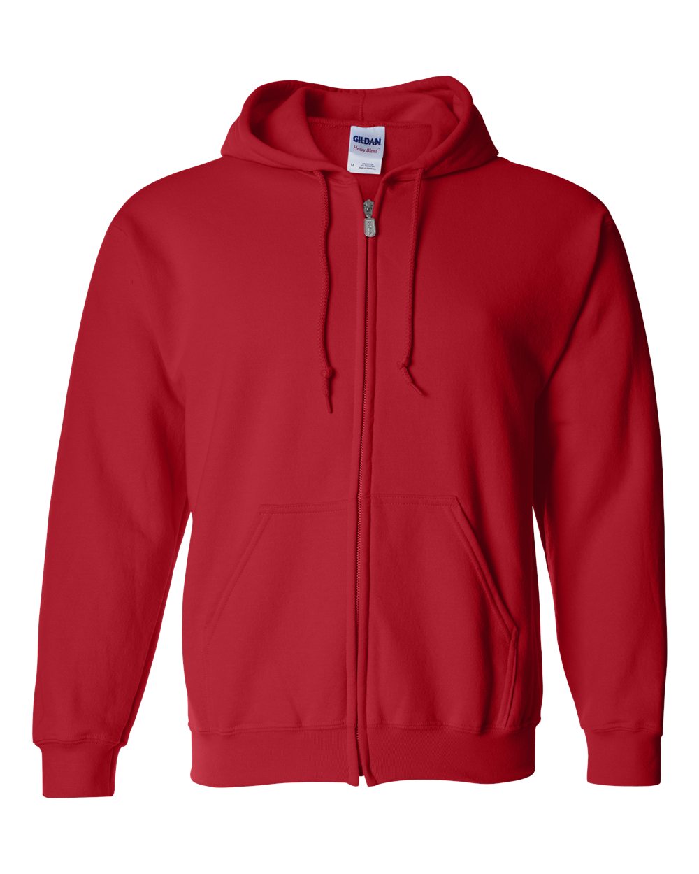 Gildan 18600 Heavy Blend Full-Zip Hooded Sweatshirt – Custom Embroidered