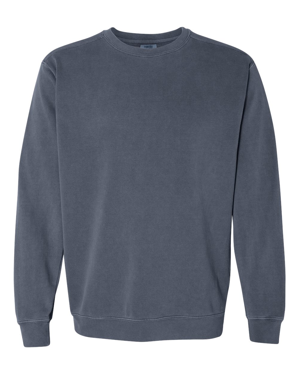 Comfort Colors 1566 Garment-Dyed Crewneck Sweatshirt – Denim